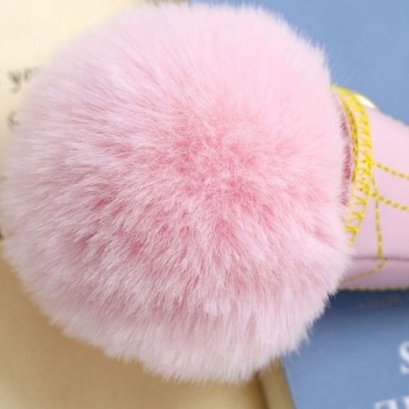 Ice cream pom pom keychain - Picture 4 of 5